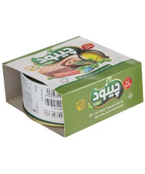تن ماهی چینود روغن زیتون 150گرمی